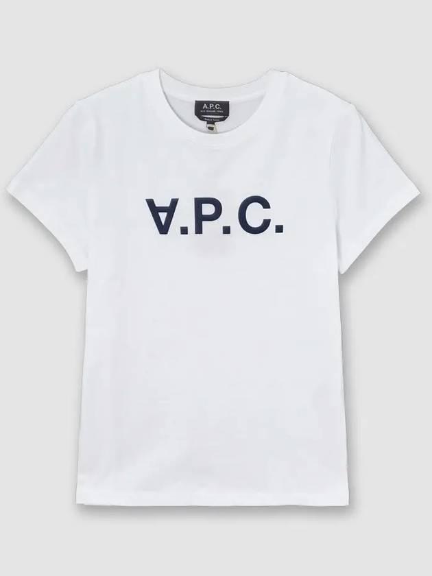 A.P.C. 아페쎄 여성 VPC 반팔티셔츠 화이트 COBQX F26588 IAK